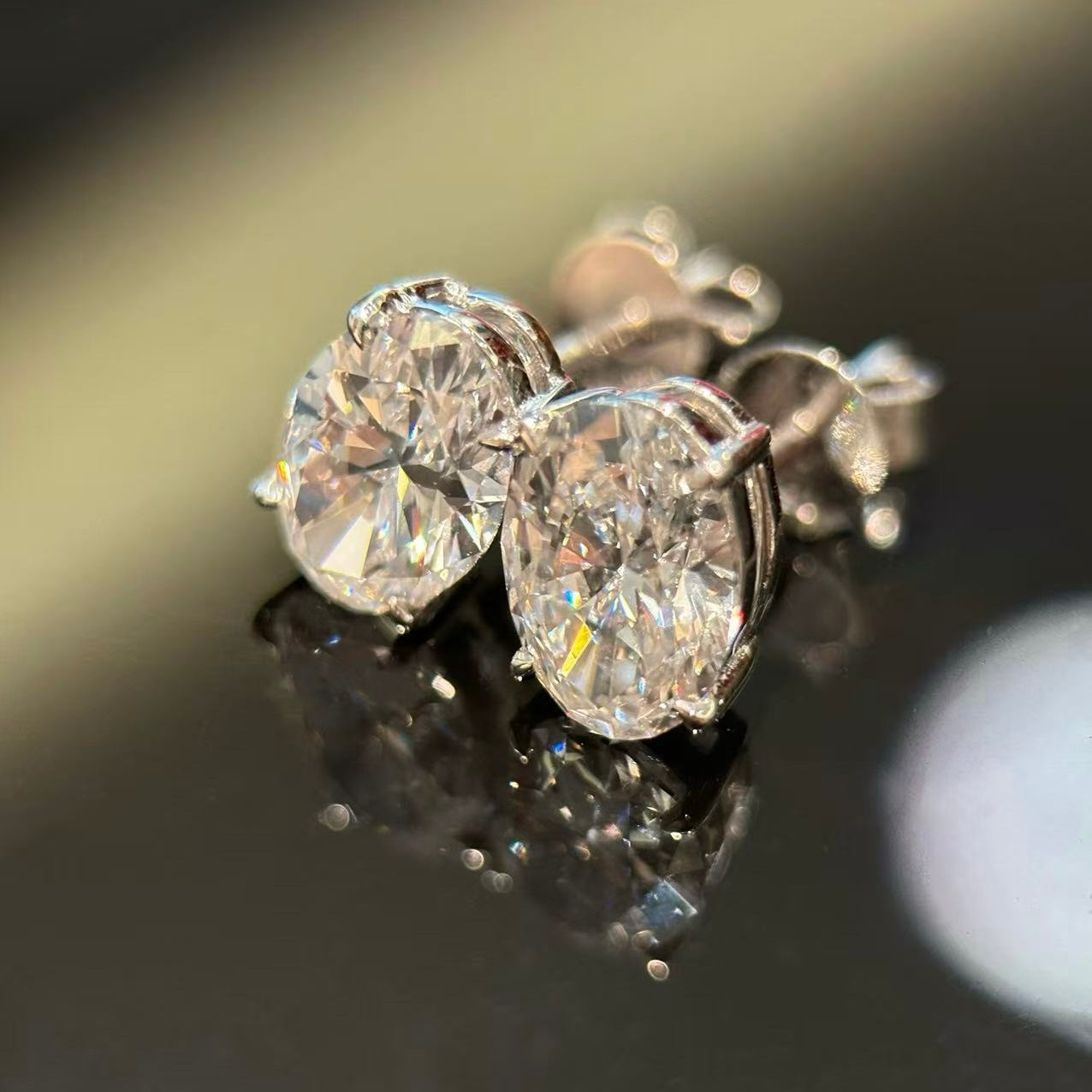 Lab Diamond Earrings