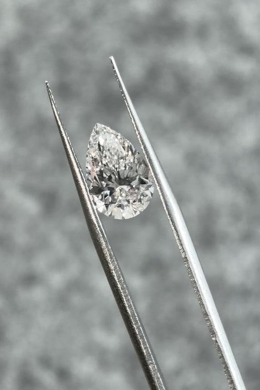 3.01ct Pear Lab Grown Diamond (F, VVS1, EX/EX/EX)