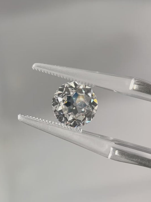 2.71ct Old European Cut Round Lab Grown Diamond (E, VS1, EX/VG)