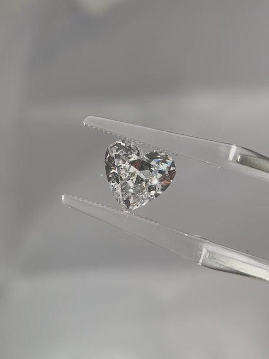 2.21ct Heart Modified Brilliant Lab Grown Diamond (D, VVS2, EX/EX)