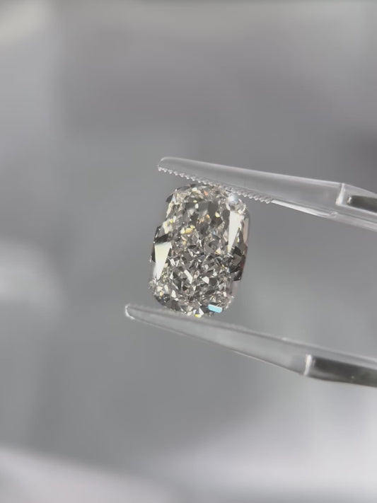 6.04ct Cushion Lab Grown Diamond (F, VVS1, EX/EX)