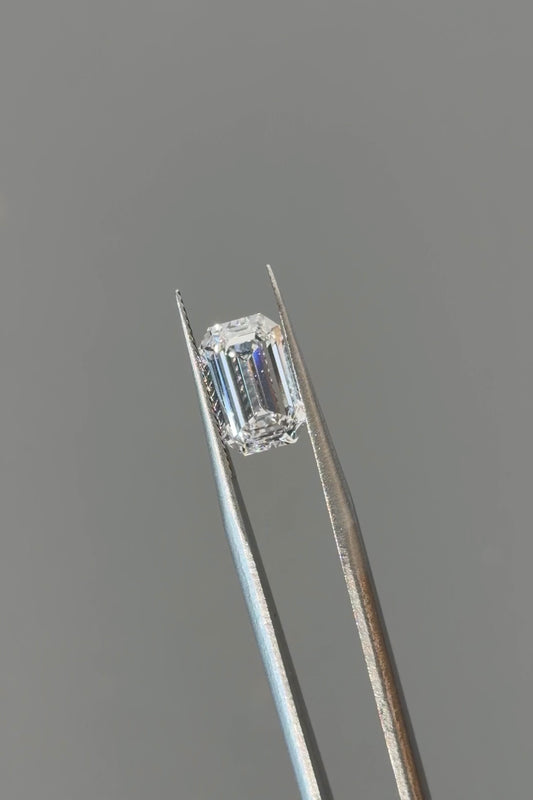 3.20ct Emerald Lab Grown Diamond (E, VS1, EX/EX/EX)