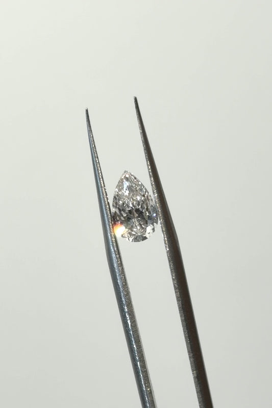 1.18ct Pear Modified Lab Grown Diamond (E, VVS2, EX/EX)