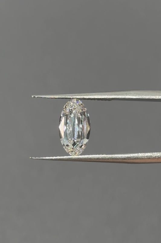 2.10ct Antique Oval Lab Grown Diamond (Uncertified)