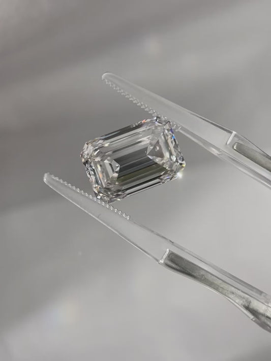 5.97ct Emerald Lab Grown Diamond (E, VS1, EX/EX)