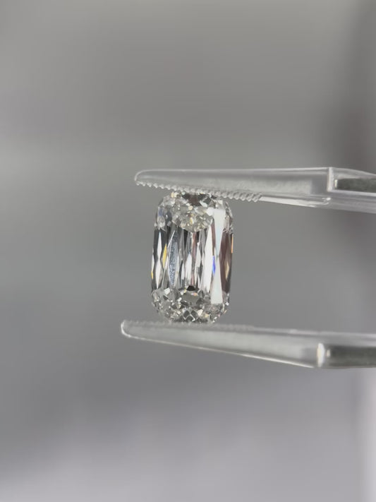 4.75ct Cushion Criss Cut Lab Grown Diamond (D, VVS1, EX/EX)