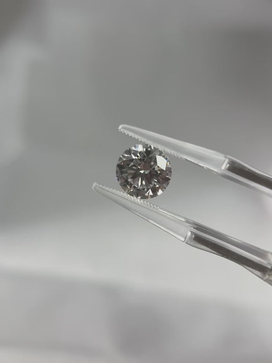 3.07ct Round Brilliant Lab Grown Diamond (E, VVS2, ID/EX/EX)