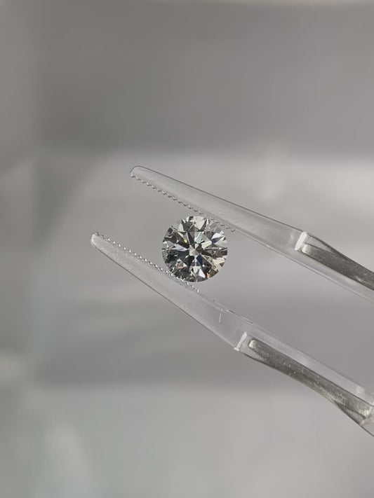 1.06ct Round Lab Grown Diamond (D, VVS2, ID/EX/EX)