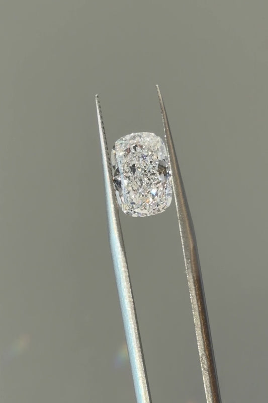 3.49ct Cushion Lab Grown Diamond (E, VVS2, EX/EX/EX)