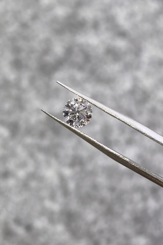 1.07ct Round Lab Grown Diamond (D, VVS2, ID/EX/EX)