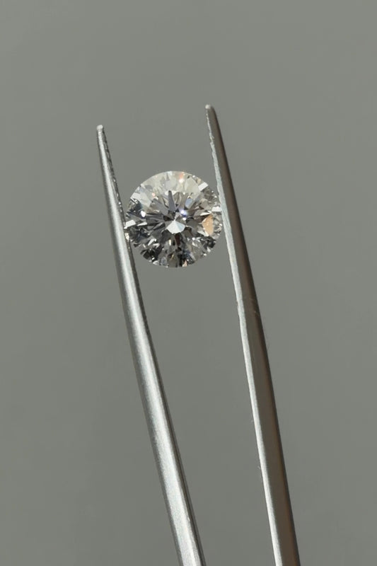 2.33ct Round Modified Lab Grown Diamond (E, VS1, Ten Hearts and Arrows)