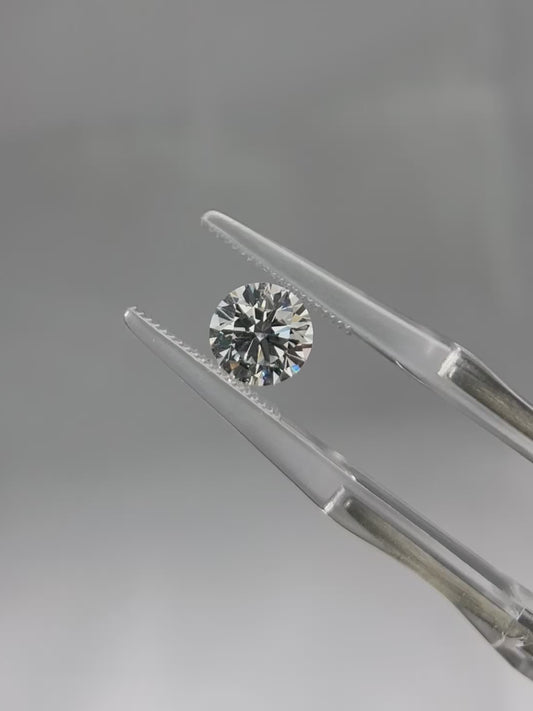 1.07ct Round Lab Grown Diamond (D, VVS2, ID/EX/EX)