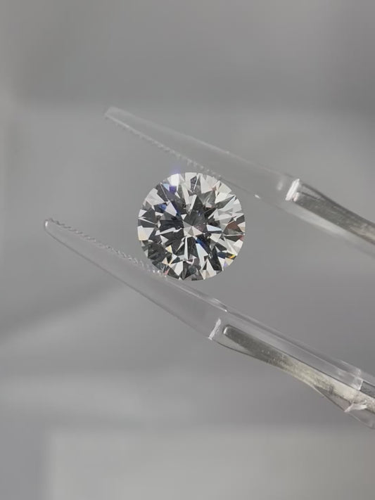 3.51ct Round Lab Grown Diamond (F, VS1, EX/EX/EX)