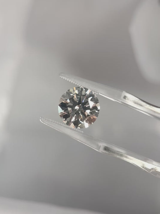 5.26ct Round Brilliant Lab Grown Diamond (D, VS1, ID/EX/EX)