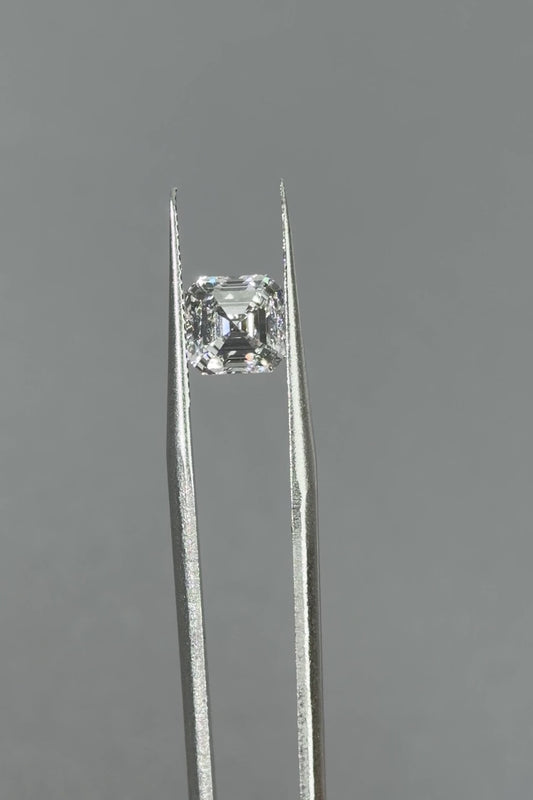 2.05 Asscher Lab Grown Diamond (E, VVS2)