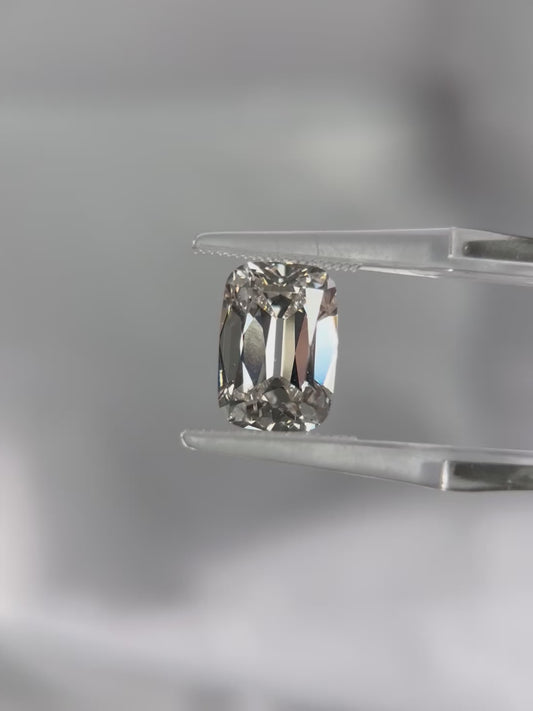 4.45ct Antique Cushion Lab Grown Diamond (F, VS1, EX/EX)