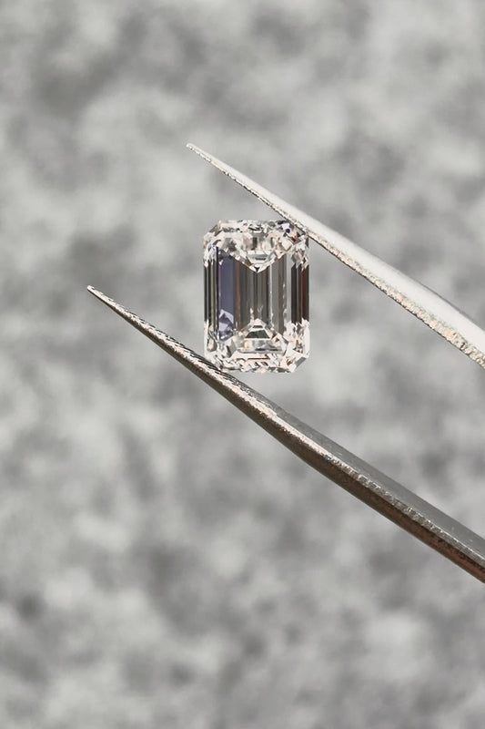 4.01ct Emerald Lab Grown Diamond (E, VS1, EX/EX)