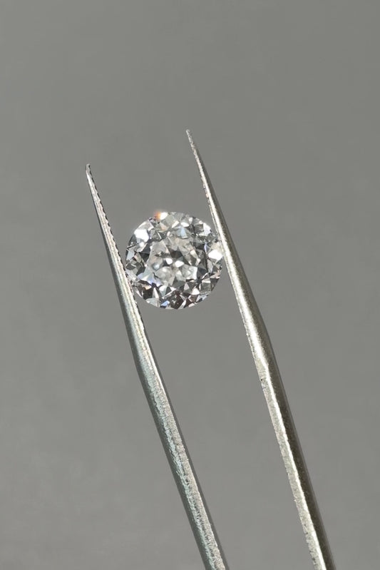 3.43ct Old European Cut Round Lab Grown Diamond (E, VS1, VG/VG)